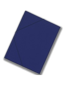 CARPETA GOMAS SOLAPAS 4º AZUL PRAXTON