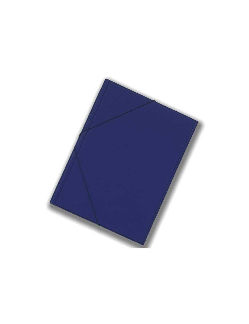 CARPETA GOMAS SOLAPAS 4º AZUL PRAXTON