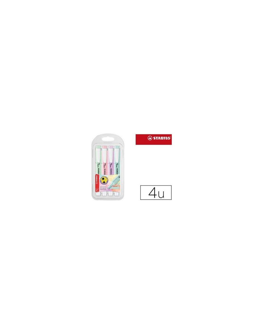 STABILO SWING BOLSA 4 PASTEL
