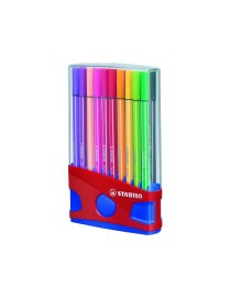 ROTULADOR STABILO PEN 68 COLOR.CAJA 20