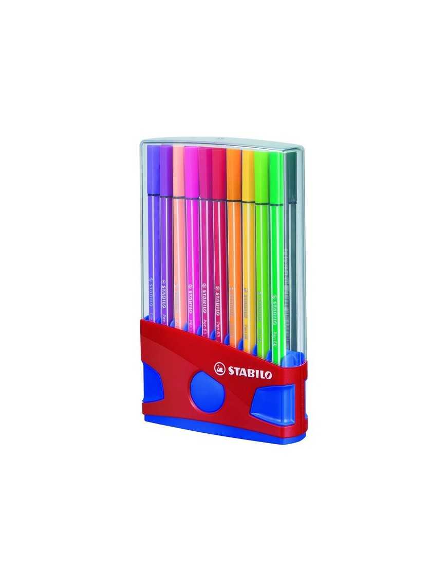 ROTULADOR STABILO PEN 68 COLOR.CAJA 20