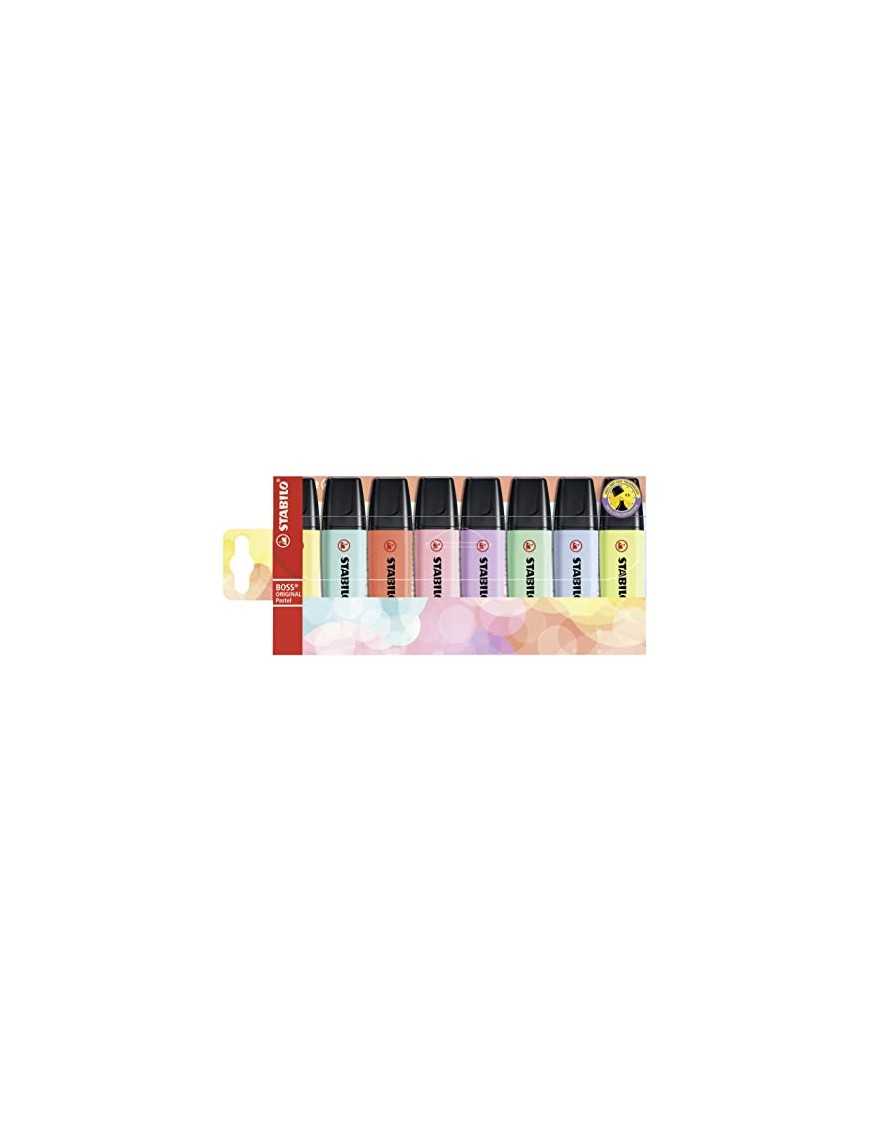 ROTULADOR STABILO BOSS ORIGINAL 8 COLORES