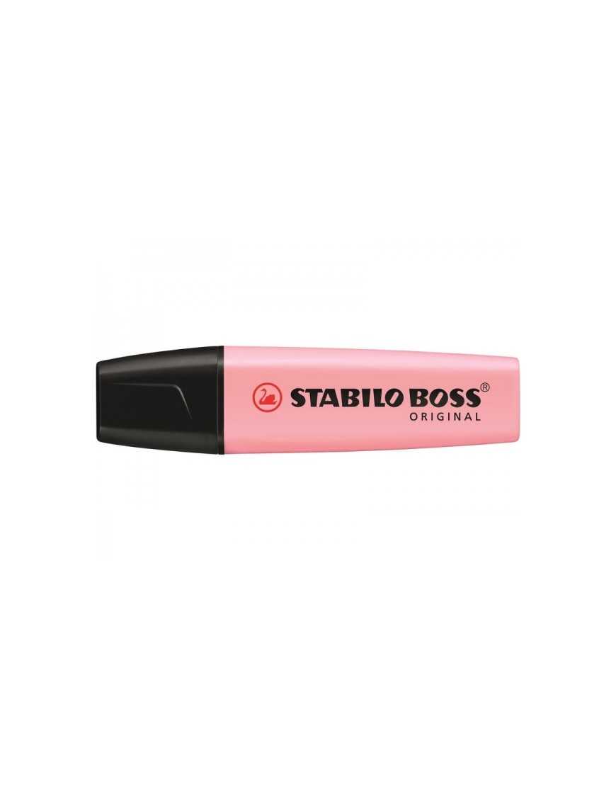 ROTULADOR STABILO BOSS ROSA PASTEL