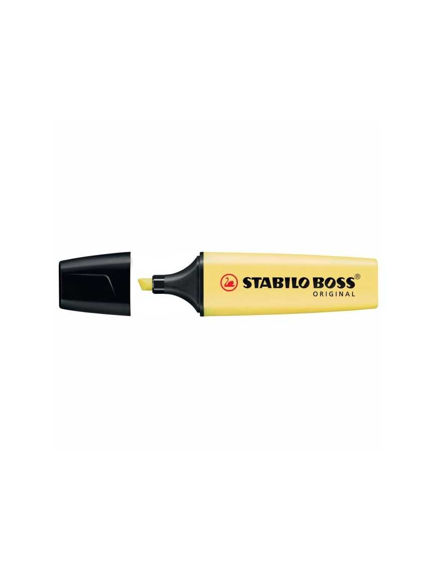 ROTULADOR STABILO BOSS PASTEL AMARILLO