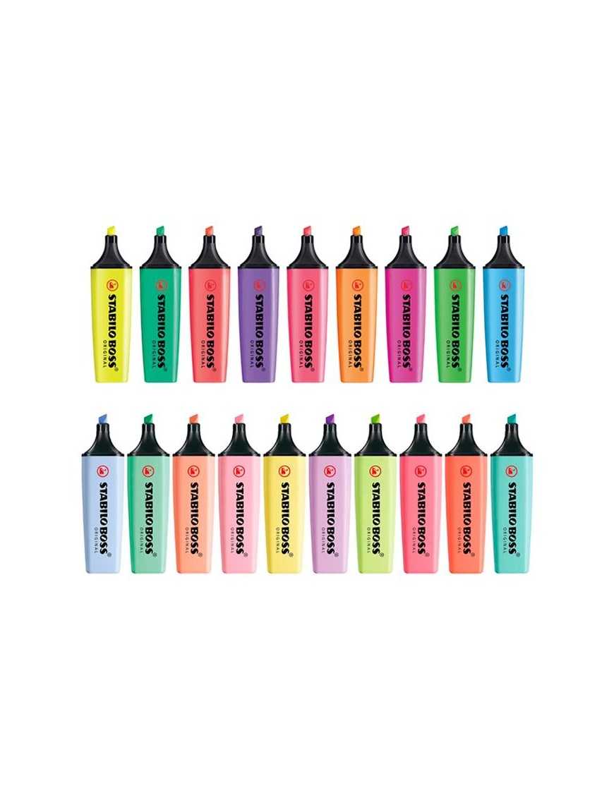 ROTULADOR STABILO BOSS PASTEL FUCSIA VELADO