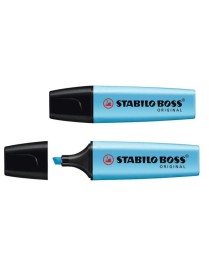ROTULADOR STABILO BOSS AZUL