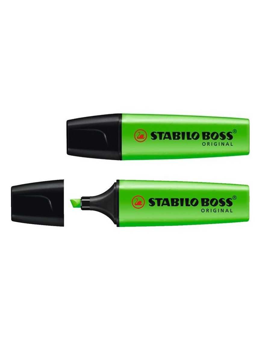 ROTULADOR STABILO BOSS VERDE