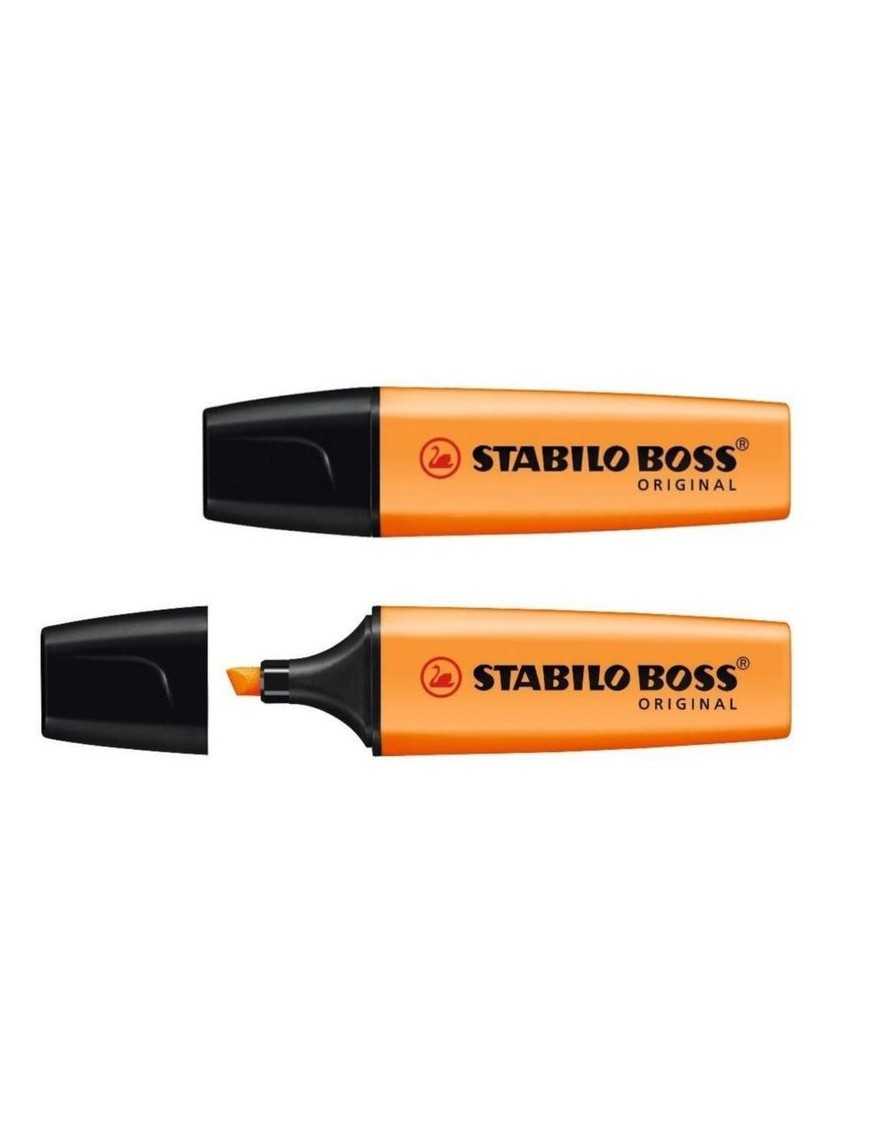 ROTULADOR STABILO BOSS NARANJA.
