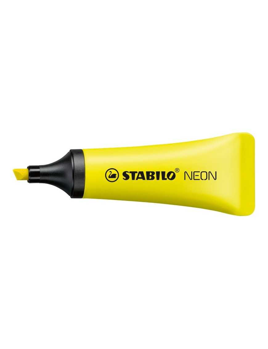 ROTULADOR STABILO NEON AMARILLO
