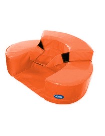 SILLON PARA BEBES 60X15 NARANJA DE SUMO DIDACTIC