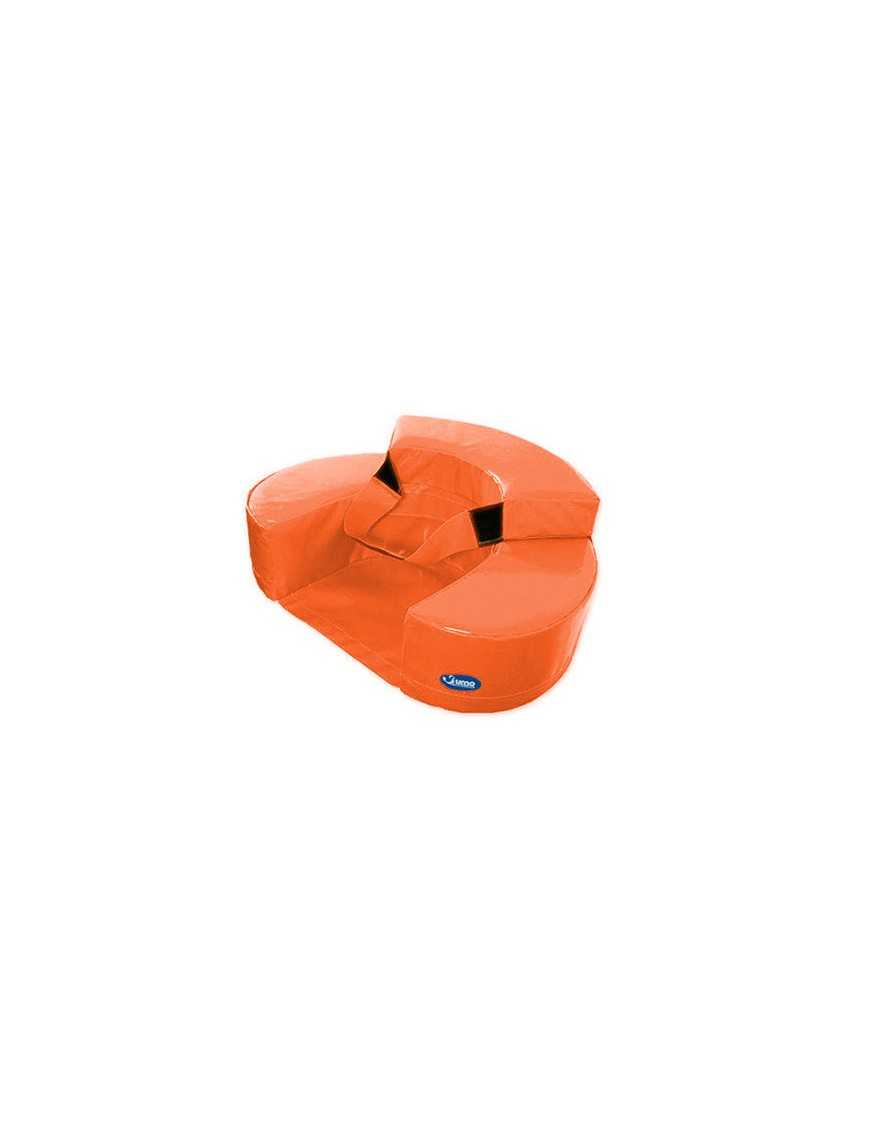 SILLON PARA BEBES 60X15 NARANJA DE SUMO DIDACTIC