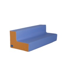 SILLON PEQUEÑO TRIPLE CELESTE SUMO DIDACTIC