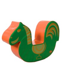 BALANCIN CABALLO NARANJA / VERDE SUMO DIDACTIC