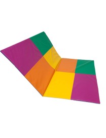 TATAMI PLEGABLE MULTICOLOR 2 CUERPOS SUMO DIDACTIC