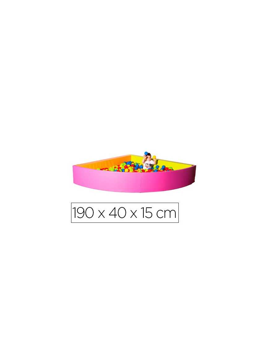 PISCINA ESQUINERA FUCSIA / NARANJA SUMO DIDACTIC
