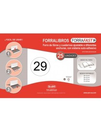 FORRALIBROS 22 CM. SARO