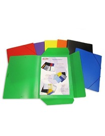 CARPETA GOMAS y SOLAPAS PP FOLIO SARO MOD 821