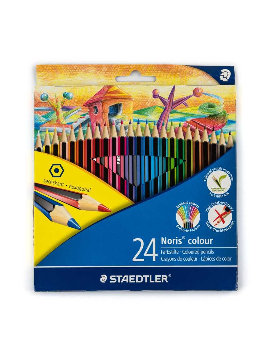 LAPICES COLOR NORIS STAEDTLER 185 C/24 185C24