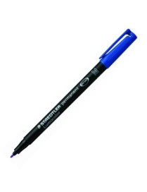 ROTULADOR STAEDTLER LUMOCOLOR M-317 AZUL.