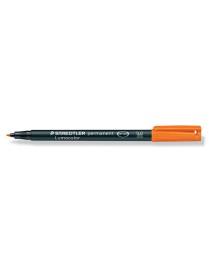 ROTULADOR STAEDTLER LUMOCOLOR M 317 NARANJA