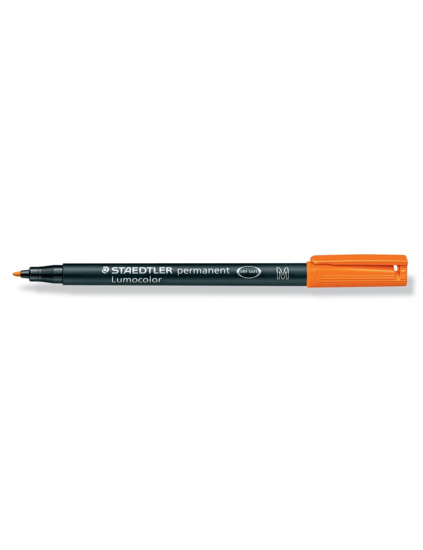 ROTULADOR STAEDTLER LUMOCOLOR M 317 NARANJA