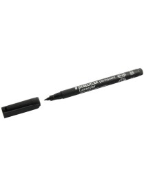 ROTULADOR STAEDTLER LUMOCOLOR M-317 NEGRO.