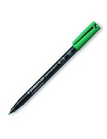 ROTULADOR STAEDTLER LUMOCOLOR M-317 VERDE.