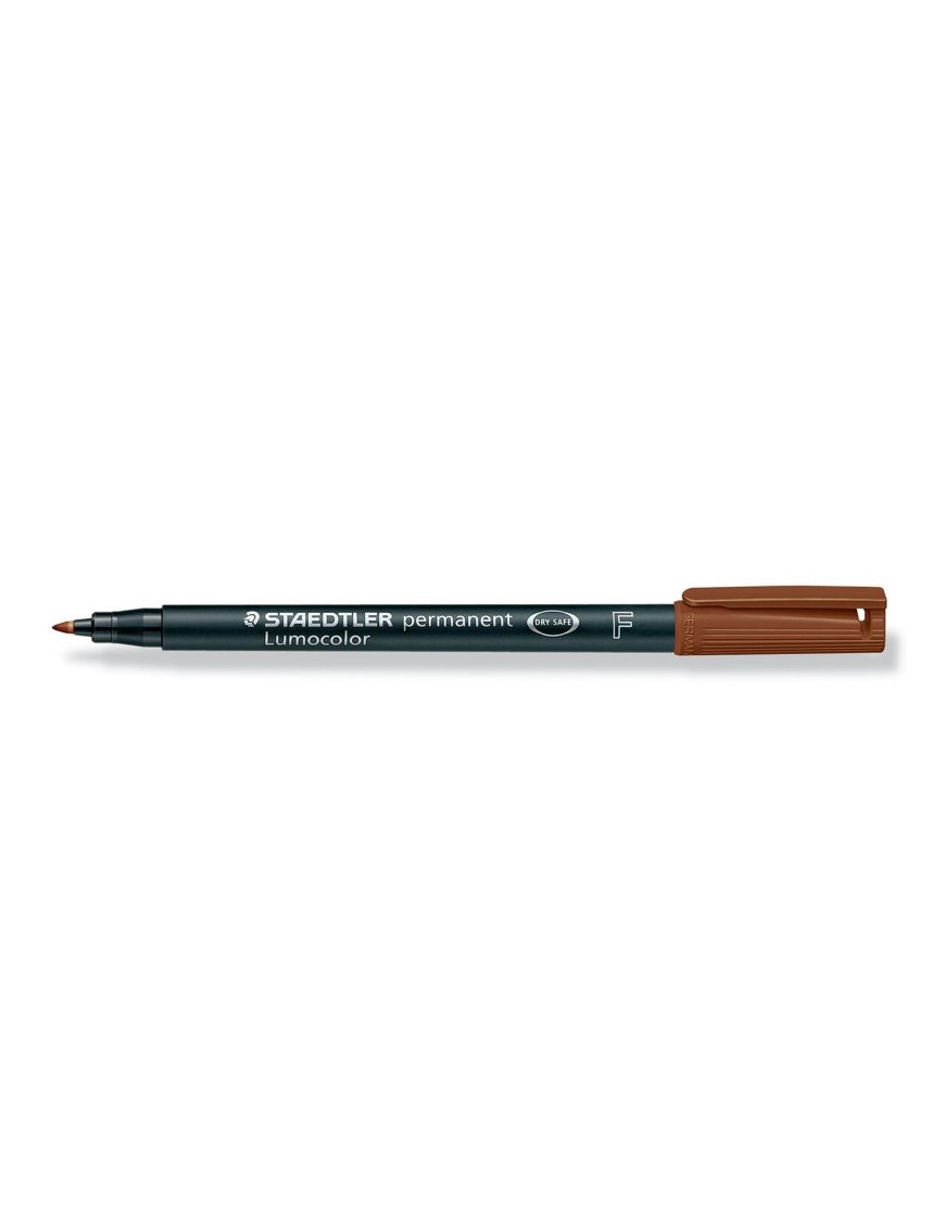 ROTULADOR STAEDTLER LUMOCOLOR F 318 MARRON