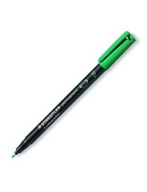 ROTULADOR STAEDTLER LUMOCOLOR F-318 VERDE.