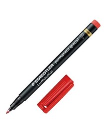 ROTULADOR STAEDTLER PERMANENTE ESPECIAL ROJO