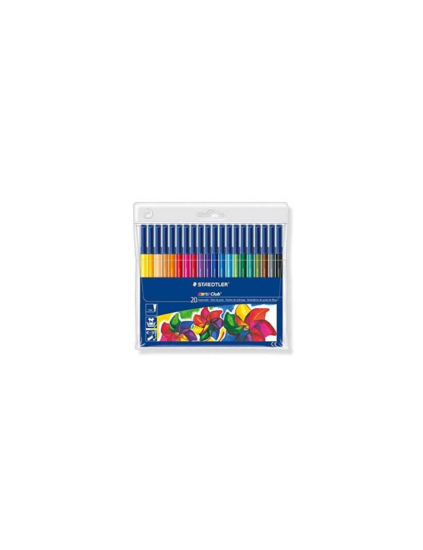 ROTULADOR STAEDTLER 326 ESCOLAR 20UDS