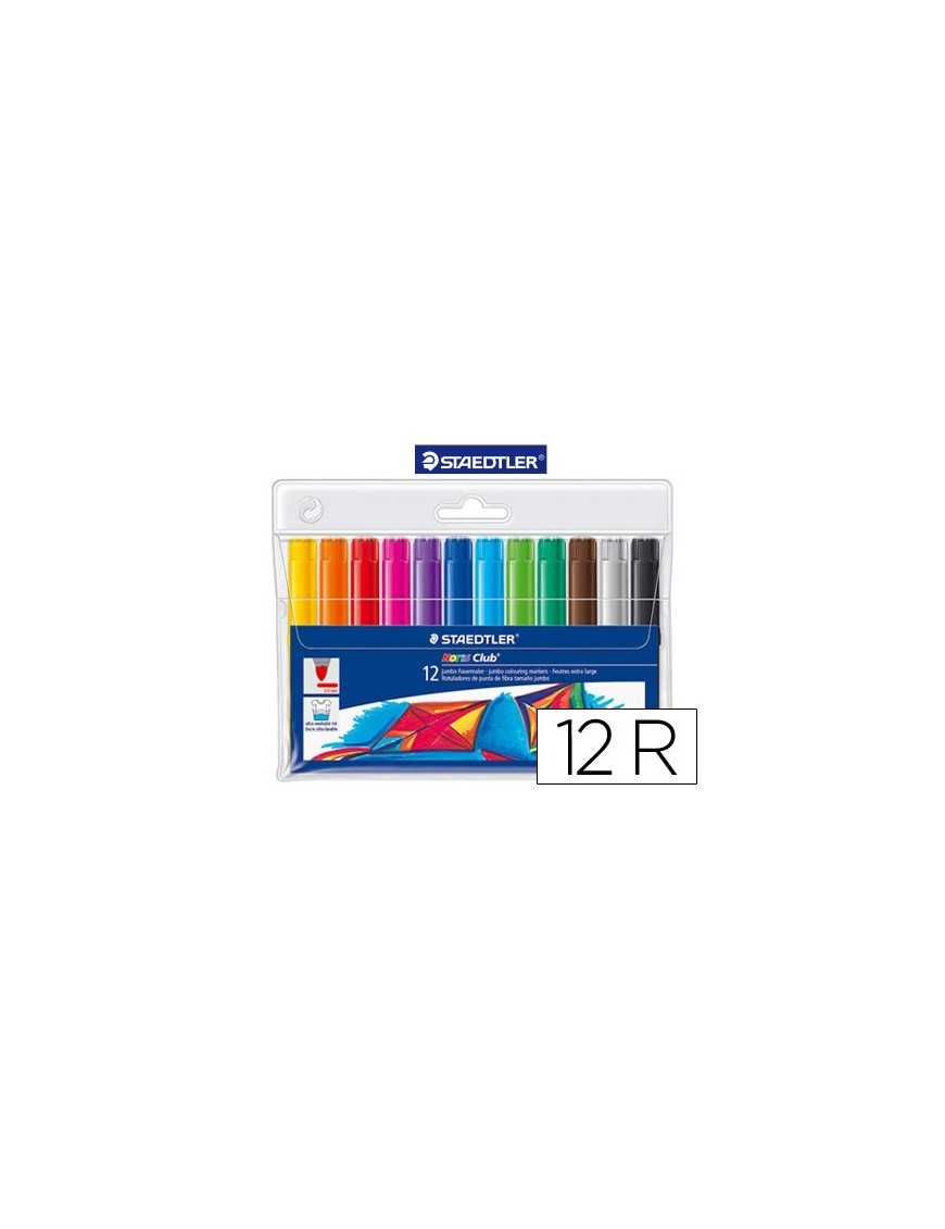 ESTUCHE ROTULADORES GRUESO NORIS CLUB 12UDS