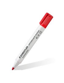 ROTULADOR STAEDTLER PIZARRA BLANCA ROJO