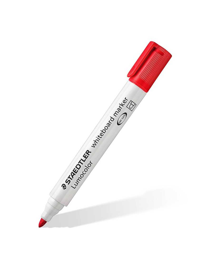 ROTULADOR STAEDTLER PIZARRA BLANCA ROJO