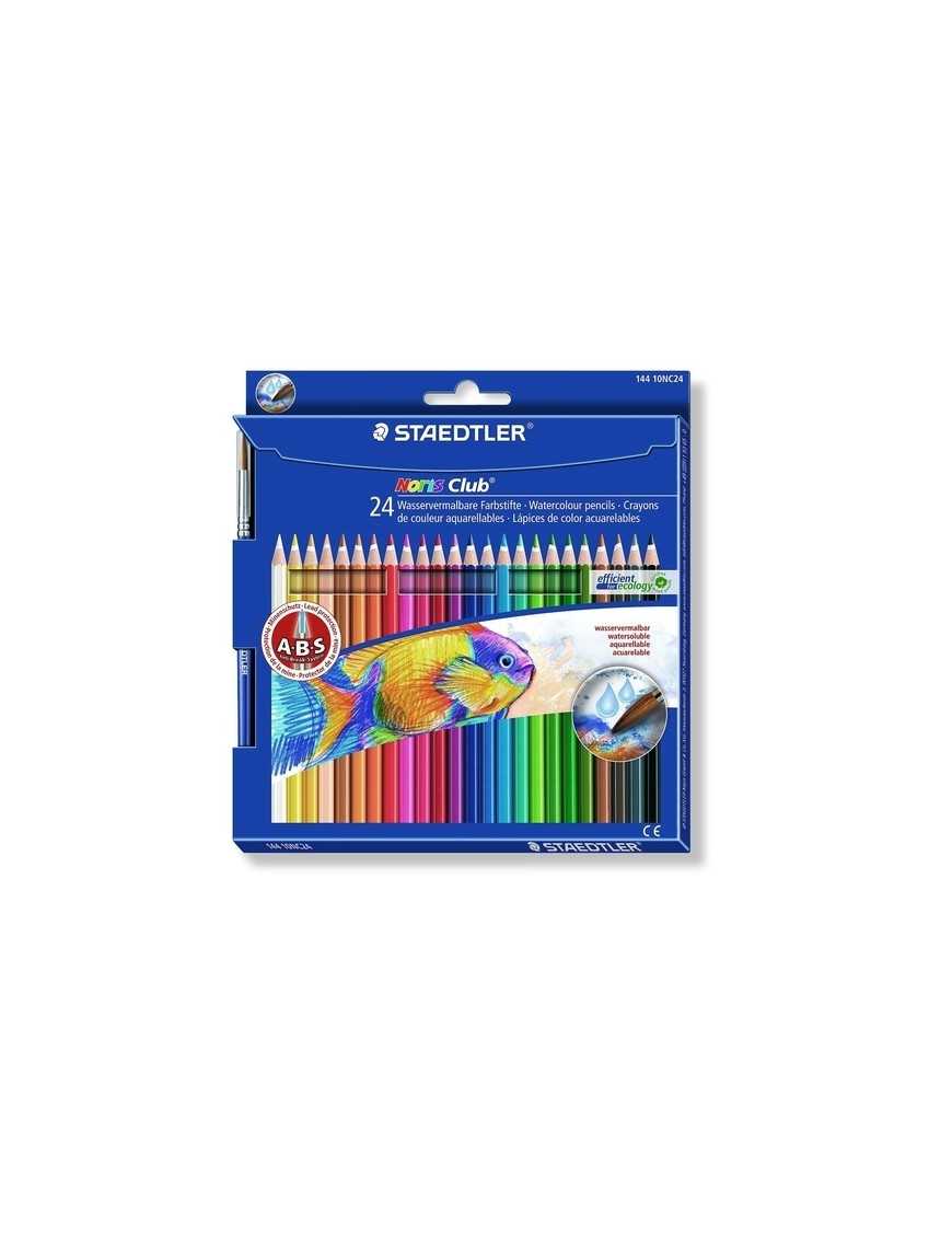 ESTUCHE 24 LAPICEROS NORIS CLUB AQUARELL