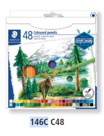 LAPICES COLORES CJA METAL STAEDLER C/48