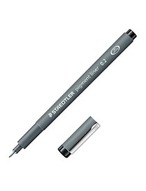ROTULADOR STAEDTLER CALIBRADO PIGMENT LINER 0,2 M