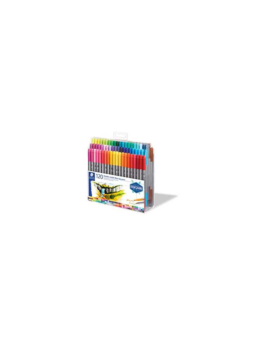 ESTUCHE 120 ROTULADORES STAEDTLER