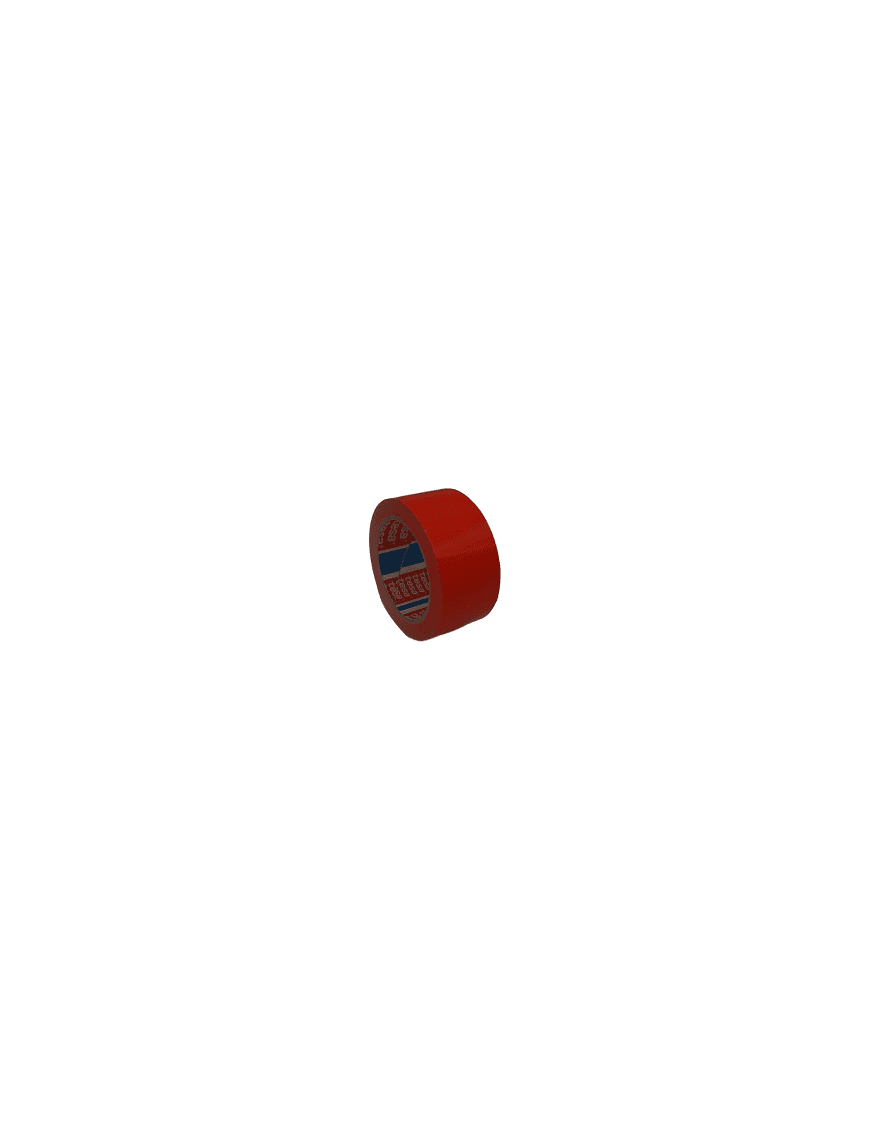 CINTA DE EMBALAR COLOR ROJO 66X50 TESA