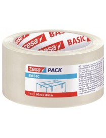 CINTA DE EMBALAR TESA BASIC 66X50 TRANSPARENTE