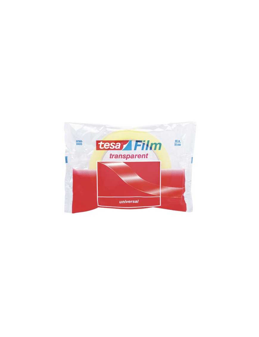 CINTA ADHESIVA 66X19 TRANSPARENT FILM TESA