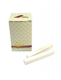 PACK DE 25 TIZAS BLANCAS CUADRADAS ARTES B25