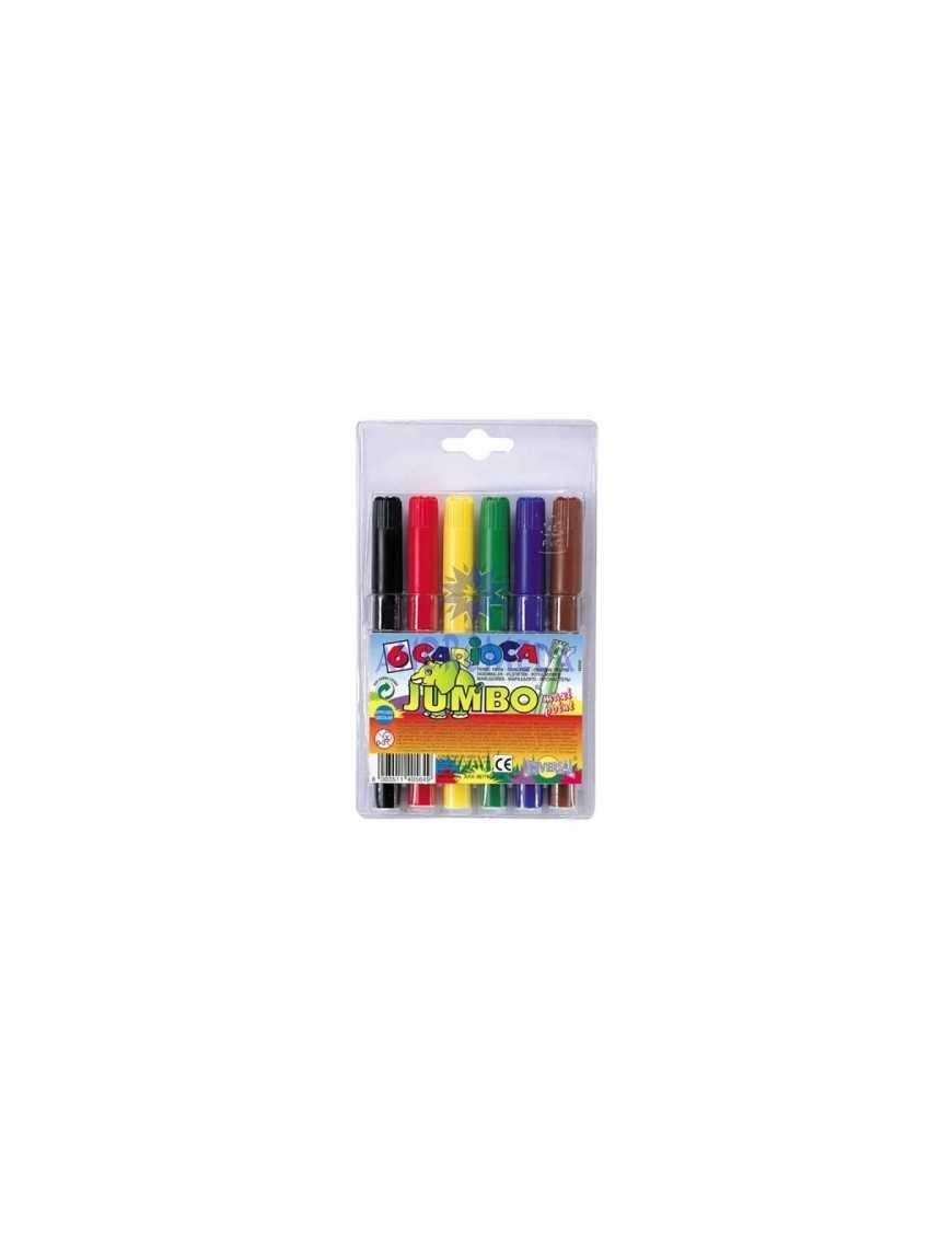 ROTULADOR CARIOCA JUMBO 6 UNIDADES