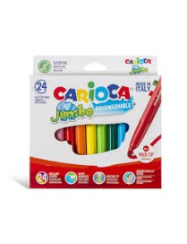ROTULADOR CARIOCA JUMBO 24 UNIDADES