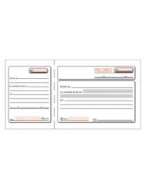 TALONARIO DE RECIBOS CON MATRIZ 2 TINTAS T-16 LOAN