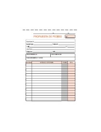 TALONARIO PROP. PED. 4º DUPLIC.