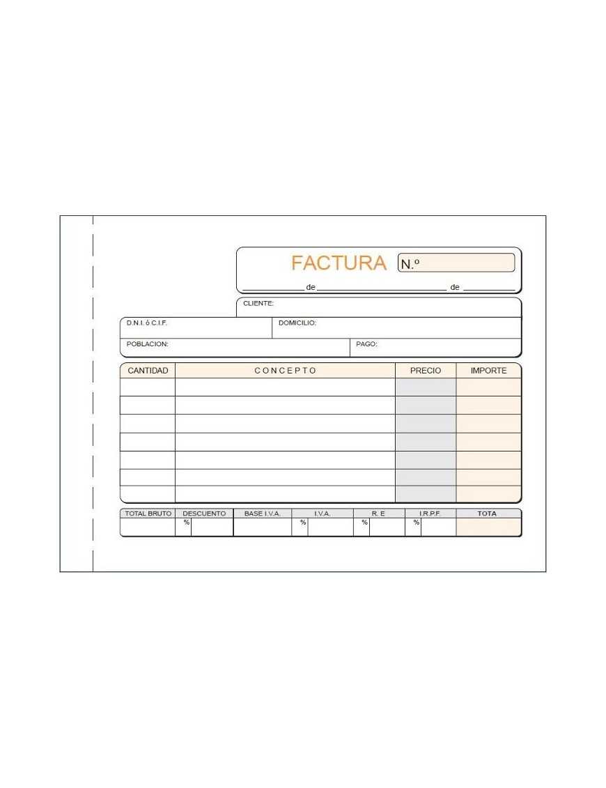 FACTUTRAS 8 APDO TRIPLICADO T-69