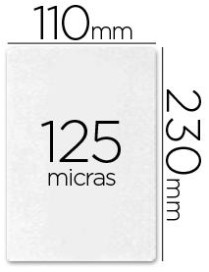 FUNDA PLASTIFICAR 110X230 DE 125 MICRAS YOSAN