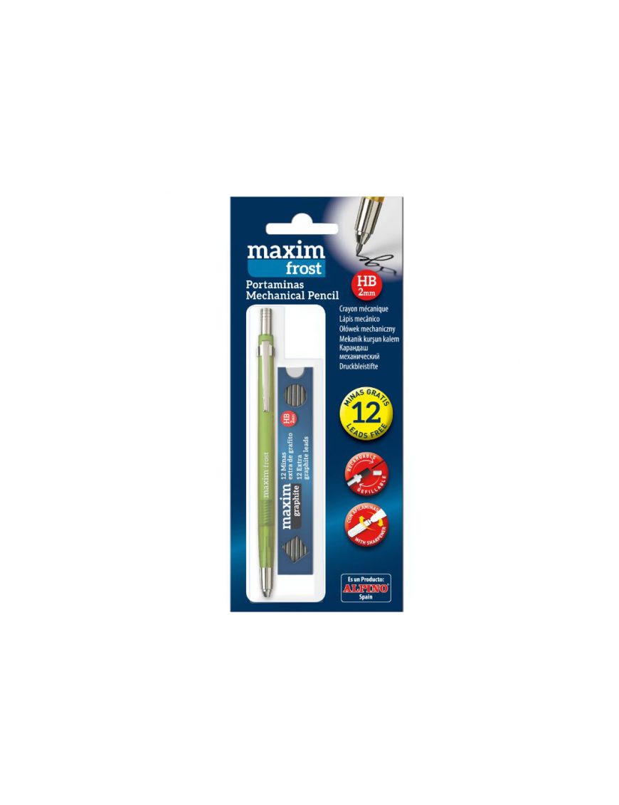 PORTAMINAS ALPINO FROST 2 MM. +12 MINAS BLISTER