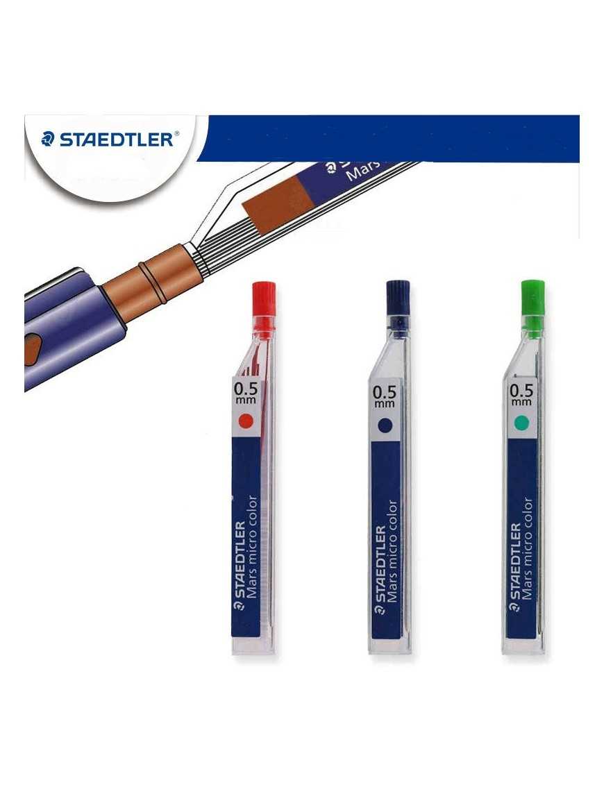 MINAS STAEDTLER 0.5 MM AMARILLA
